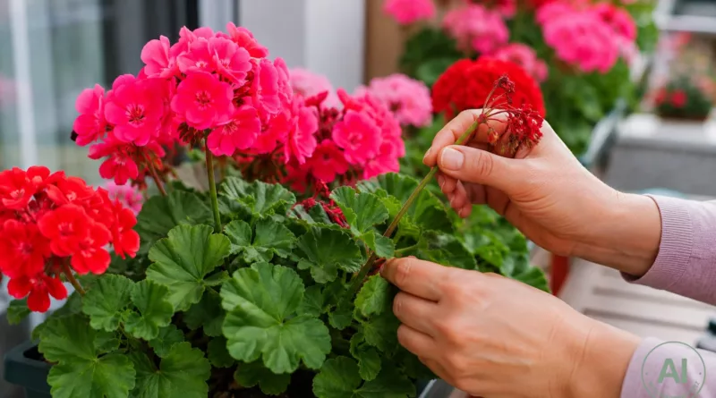 9 błędów w uprawie pelargonii