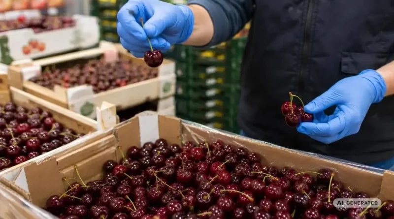 importowane czereśnie pod lupą trwają dodatkowe działania kontrolne