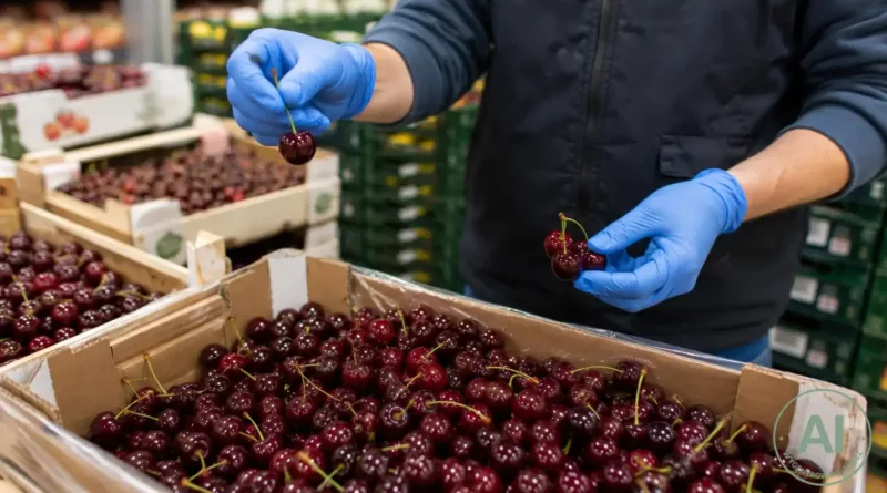 importowane czereśnie pod lupą trwają dodatkowe działania kontrolne