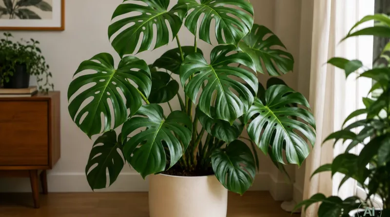Monstera deliciosa do półcienia