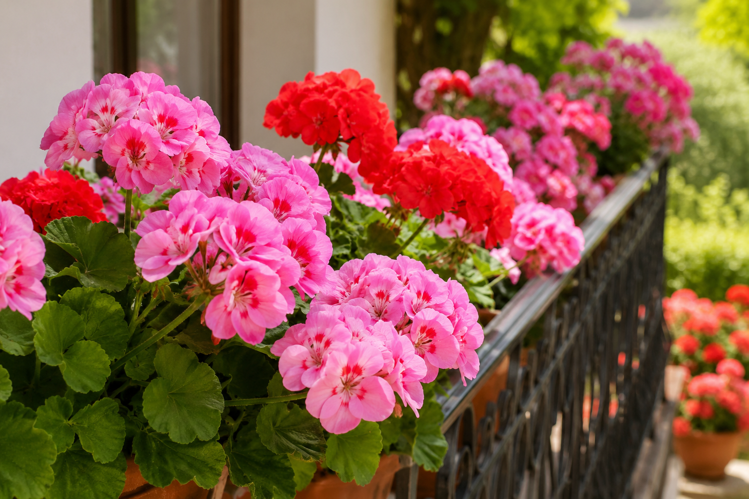 pelargonie uprawa