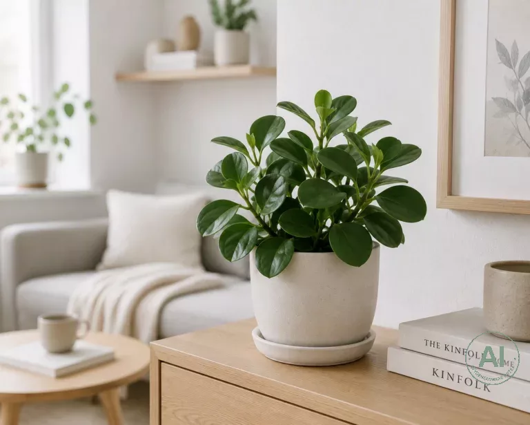 peperomia-tepolistna-w-stylu-skandynawskim-768x615-1 Rośliny do wnętrz w stylu skandynawskim. Dzięki nim stworzysz jasne i przytulne wnętrze