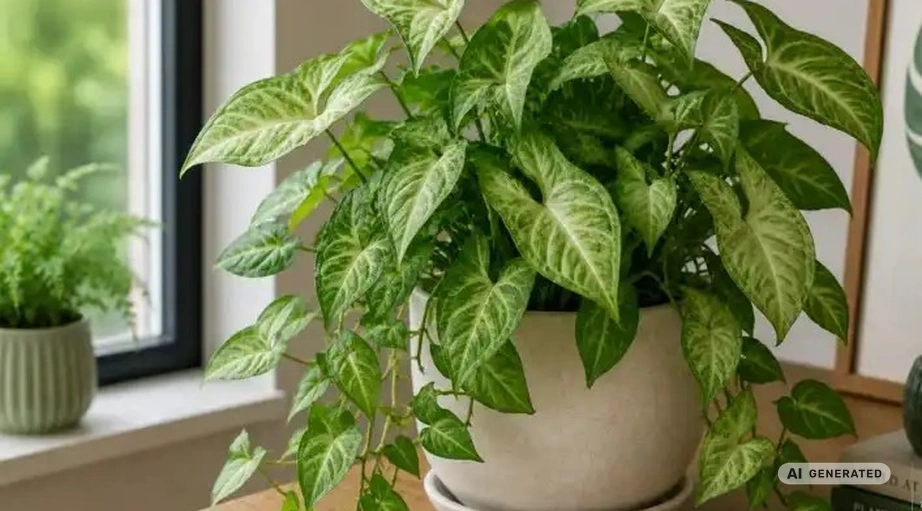 syngonium-podophyllum-do-cienia Rośliny do cienia – 10 gatunków, które poradzą sobie bez słońca